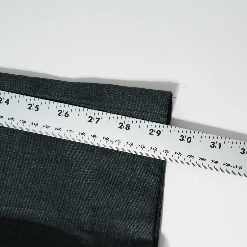 SuitSupply Mens Pure Wool S110 Pleated Brescia Trouser Dark Grey EU52 UK/US42